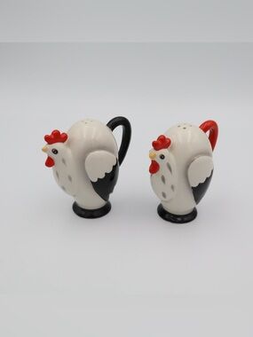 Vintage Holt Howard "Coq Rouge" salt and pepper shakers from 1960